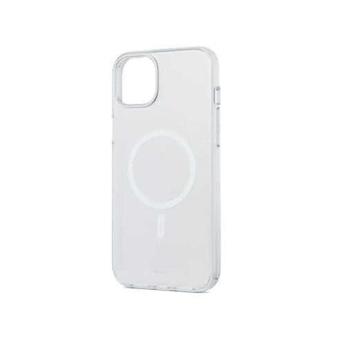 NJORD Coque pour Apple iPhone 15 Plus MagSafe en Plastiques Recyclés Certifiés GRS Transparent