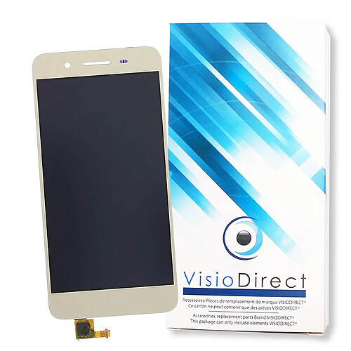 Visiodirect Ecran complet pour Huawei Y5 II or téléphone portable vitre tactile + ecran LCD