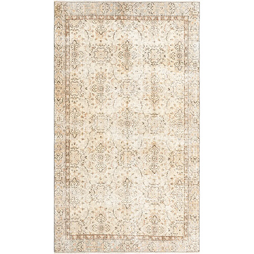 Vidal Tapis de laine 259x150 beige Ultra Vintage