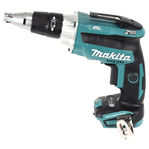 Makita DFS 250 M1J 18 V Visseuse pour cloisons sèches sans fil avec Coffret de transport Makpac + 1x Batterie 4,0 Ah - sans Chargeur