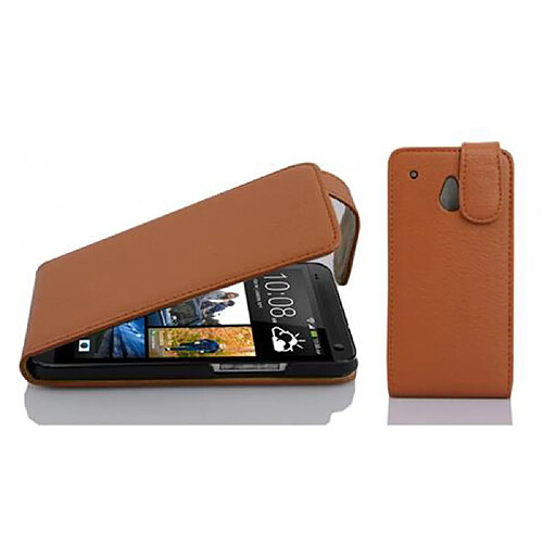 Cadorabo Coque HTC ONE M4 MINI Etui en Marron