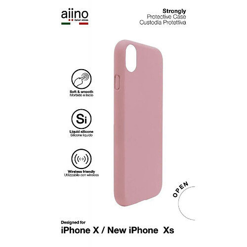 Aiino Coque iPhone Strongly cases iPhone XS - Pink