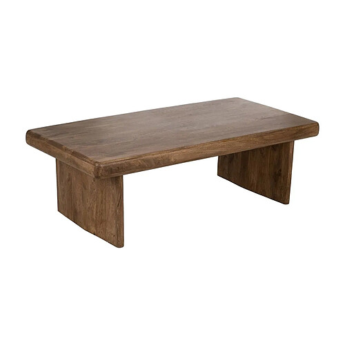 BigBuy Home Table Basse Marron Bois de manguier 140 x 70 x 45 cm