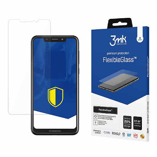 Max Protection Motorola One - 3mk FlexibleGlass