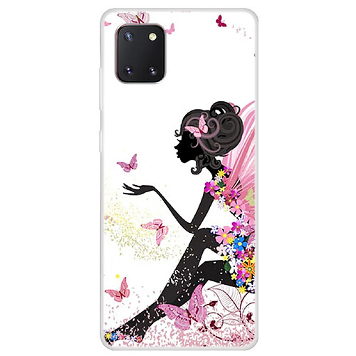 Coque en TPU impression de motifs souple fille pour votre Samsung Galaxy A81/Note 10 Lite/M60S