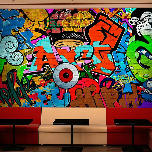 Artgeist Papier peint - Graffiti art [343x245]