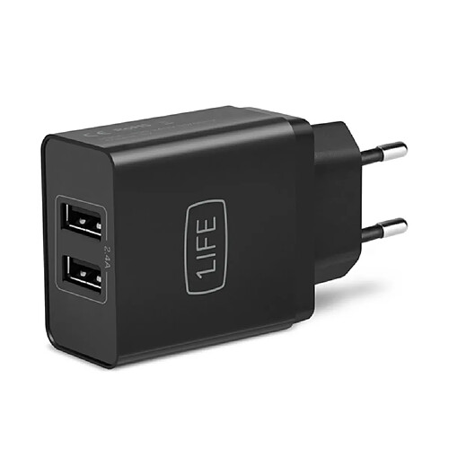 Chargeur 1Life 2 ports USB 2,4A