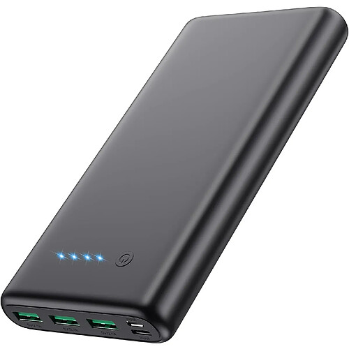 SANAG Batterie Externe 26800Mah, Power Bank Charge Rapide 5V/3A Chargeur Portable Usb C Avec 4 Sorties & 2 Entrées, Affichage 4 Led Batterie Portable Pour Iphone 16/15/14/13, Samsung Android Phone Etc.