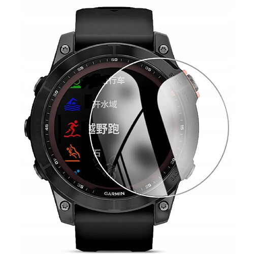 GUPBOO 2 x Verre Trempé 9H pour Garmin FENIX 7X/Solaire,JL204