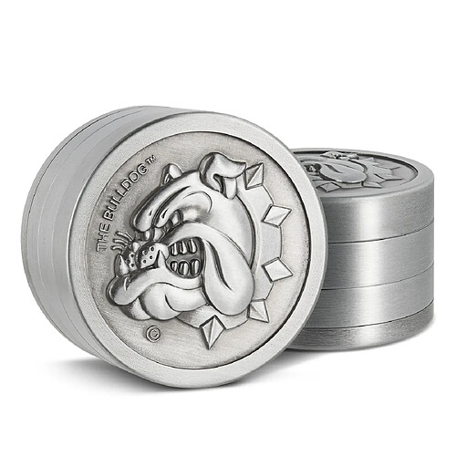 Grinder The Bulldog en aluminium 4 parties