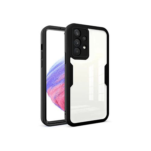 PHONECARE Coque Anti-Crash 360 Protection Résistant aux Chocs Avant et Arriére pour Samsung Galaxy A32 4G - Noir