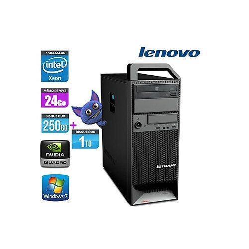 LENOVO THINKSTATION S20 XEON X5647 2.93Ghz · Reconditionné