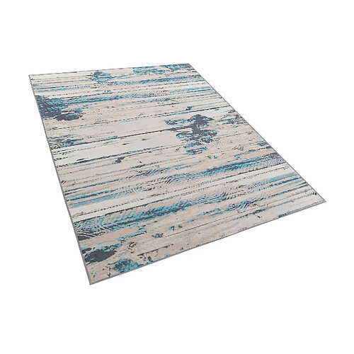 Beliani Tapis bleu 160 x 230 cm BURDUR