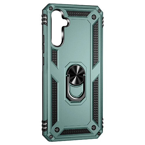 Avizar Coque pour Samsung Galaxy A54 5G Hybride Bague Magnétique Série ArmoRing Vert