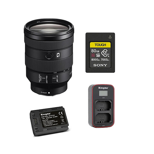 Sony FE 24-105 mm F4 G OSS + Kit accessoires