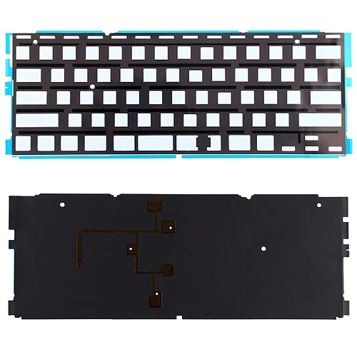 Wewoo Clavier de rechange Rétro-éclairage du américain pour Macbook Air 11,6 pouces A1370 A1465 (2011 ~ 2015)