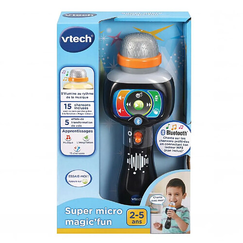 VTech Super micro magic'fun mon premier micro de superstar