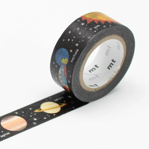 Masking tape KIDS Galaxie 1,5 cm x 7 m