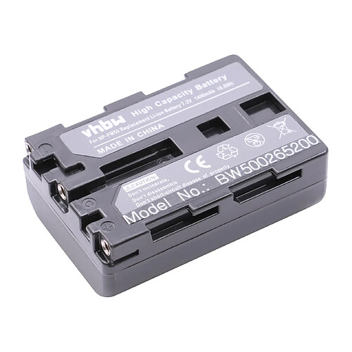 vhbw Batterie compatible avec Trotec IC100, IC120, IC60, IC80 caméra infrafrouge (1200mAh, 7.2V, Li-Ion).