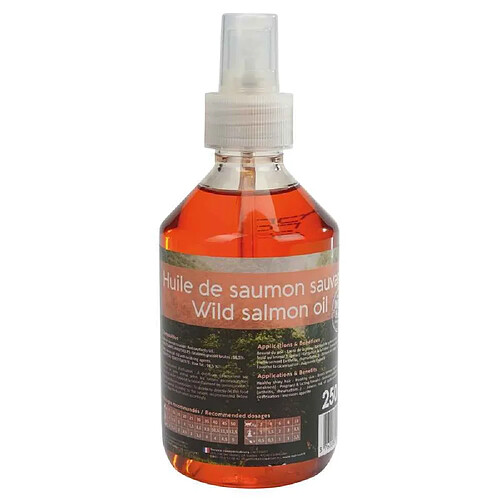 Complément Nutritionnel Huile de Saumon Sauvage pour Chiens et Chats - Nutrivet - 250ml