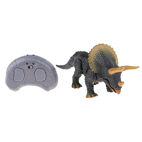 jouet de dinosaure pour enfants avec lumières et sons tricératops