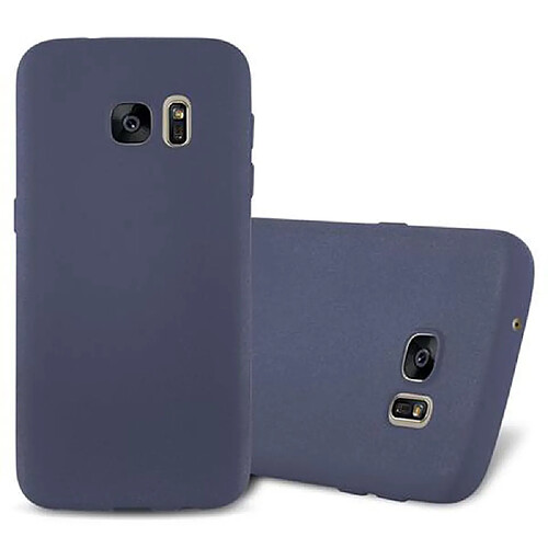 Cadorabo Coque Samsung Galaxy S7 Etui en Bleu