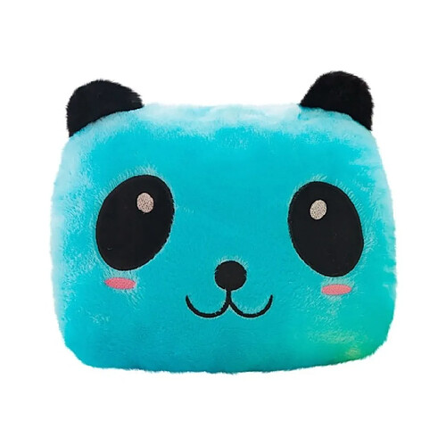 Universal Oreiller panda lumineux peluche géant poupée panda lumineux Saint Valentin oreiller panda lumineux coloré oreiller de luxe 2021 | oreiller de luxe (bleu)