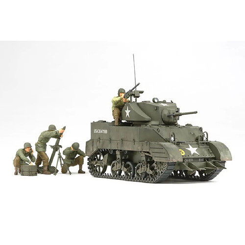 M5A1 et figurines Tamiya 1/35