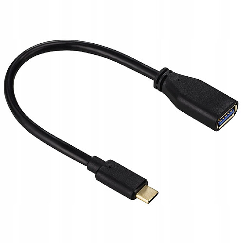 GUPBOO Adaptateur USB-C M/USB 3.1 AF OTG Or 0.15m HAMA,JL2391