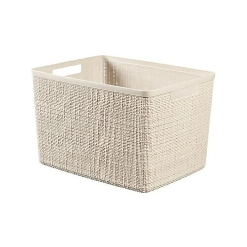 CURVER Paniere Jute rectangulaire 20 L - Beige