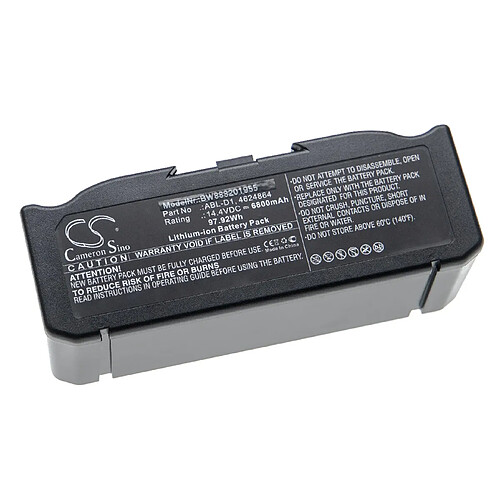 vhbw batterie remplacement pour iRobot ABL-D1, 4624864 pour aspirateur Home Cleaner (6800mAh, 14,4V, Li-ion)