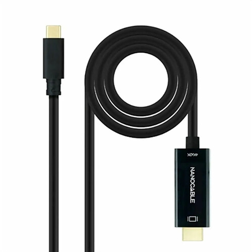 Câble USB C vers HDMI NANOCABLE 10.15.5133 3 m Noir 4K Ultra HD