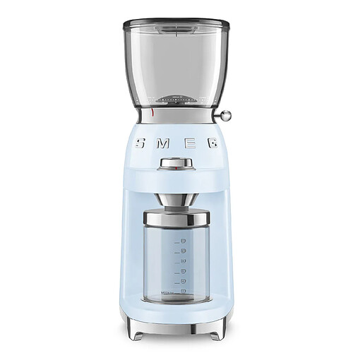 Moulin à café 350g 150w bleu azur - cgf01pbeu - SMEG