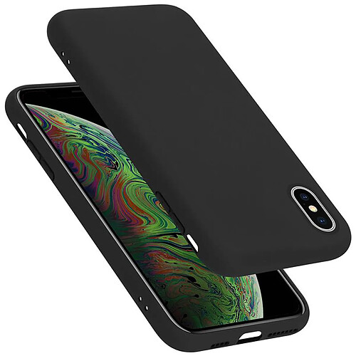 Cadorabo Coque iPhone XS MAX Etui en Noir