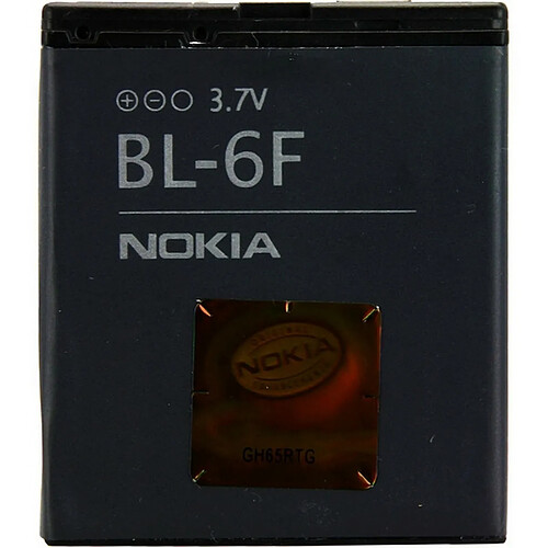 Remplacement de batterie originale Nokia BL-6F pour N78 N79 N95 8GB