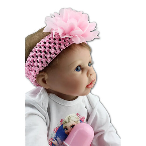 Universal Poupée bébé régénérée quai silicone souple 22/55 cm réaliste poupée jeune fille mariée.