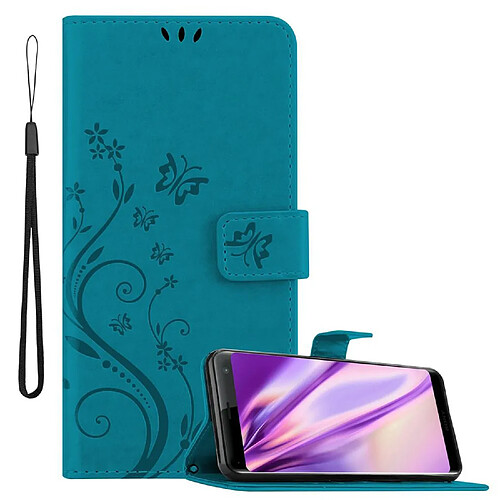 Cadorabo Coque Sony Xperia XZ3 Etui en Bleu