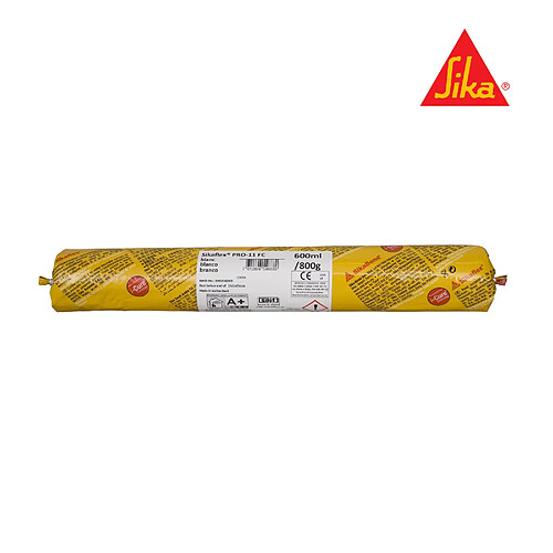 Recharge mastic colle SIKA Sikaflex PRO 11 FC - Blanc - 600ml