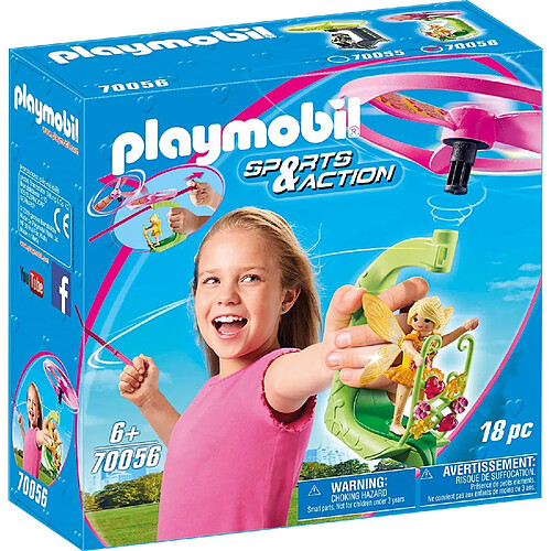 Playmobil® PLAYMOBIL 70056 Sport & Action - Fée avec hélice volante