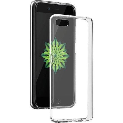 Coque Silisoft souple BigBen Connected pour Oppo A77 Transparente