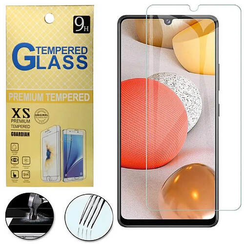 Htdmobiles Film de protection vitre verre trempe transparent pour Samsung Galaxy A42 5G