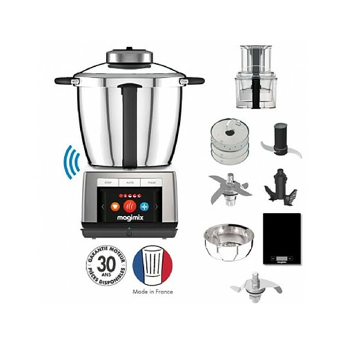 Magimix Robot cuiseur connecté 18914 COOK EXPERT XL CONNECT PLATINE