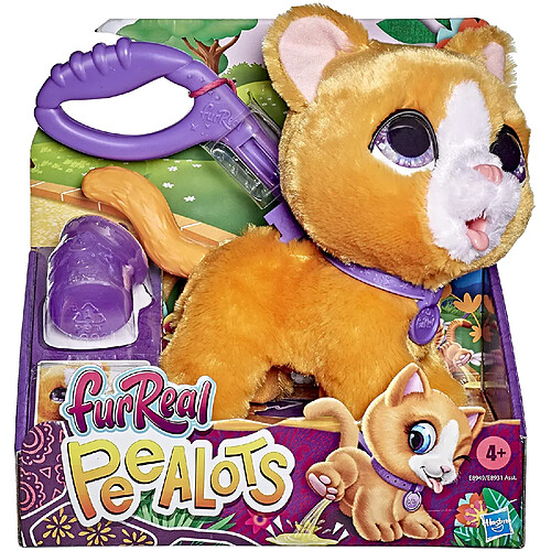 Hasbro Peluche Chaton interactif pour la Marche et la Pipi