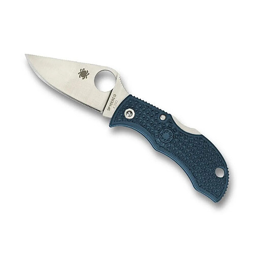 SPYDERCO - MFPK390 - COUTEAU SPYDERCO MANBUG BLEU K390