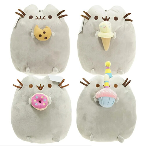 Universal Sécurité et santé pour les enfants mignon chat biscuit peluche animal jouets cadeaux