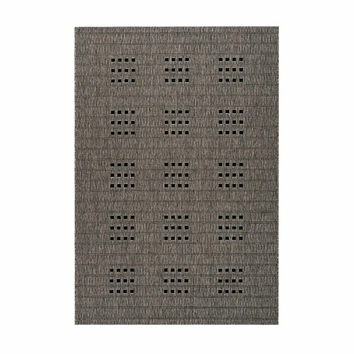 Paris Prix Tapis d'Extérieur à Poils Courts Malang Taupe 80 x 150 cm