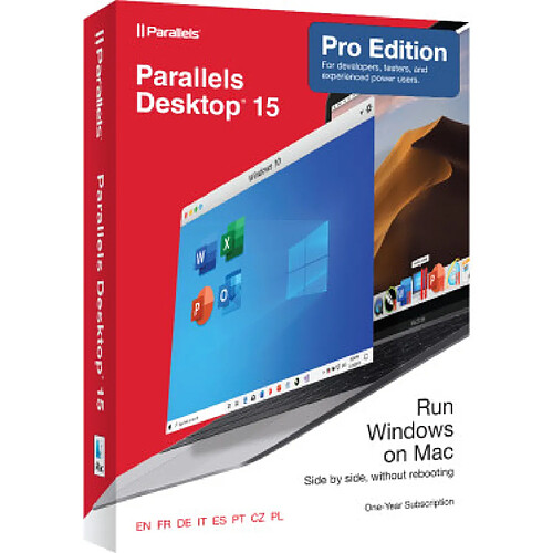 Parallels Desktop pour Mac - Pro Edition - Licence 2 ans - 1 poste - A télécharger