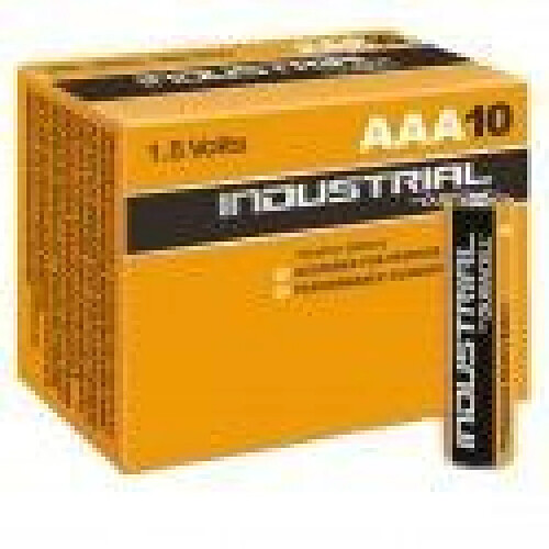 Piles Alcalines DURACELL Industrial DURINDLR3C10 LR03 AAA 1.5V (10 pcs)