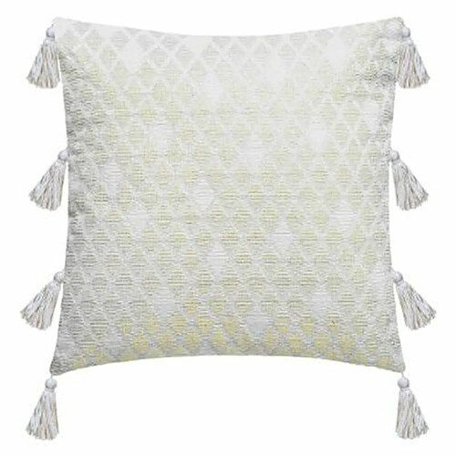 Housse de Coussin Shine 40x40cm Blanc