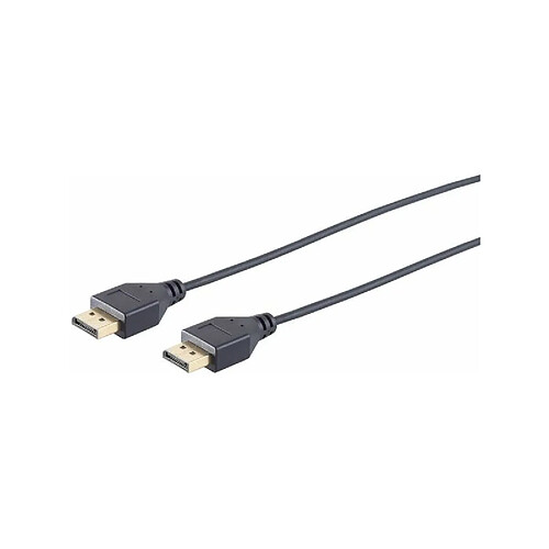 shiverpeaks BASIC-S Câble DisplayPort 1.2, 3,0 m, noir ()